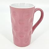 Dubbetasse 0,5 Liter (rosa) ohne Aufdruck - Das Pfälzer Dubbeglas als Jumbotasse oder XXL...