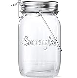 SONNENGLAS Classic 1000ml | Die Original Solarlampe/Solar-Laterne im Einmachglas aus Südafrika |...