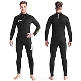 Owntop 5mm Neoprenanzüge für Männer - Erwachsenen Neopren Taucheranzug, Ganzkörper Wet Suit mit...
