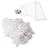 Fußballtor Netz, Tornetz 3x2m 2Pack, Fußballtornetz,Tornetze Ersatznetz Fußball für Sport Match...