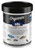 Söll Organix Shrimp Sticks - Hauptfuttersticks für Zierfische reich an Proteinen und Aminosäuren...