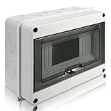 Royouzi Verteilerkasten Aufputz, IP65 Sicherungskasten Aufputz, Unterverteilung Aufputz mit...