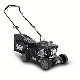 Scheppach MP132-40B Benzin Rasenmäher Black Edition für Rasenflächen bis 600m² | Schnittbreite...