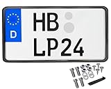 Kennzeichenhalter 255x130 Leichtkraftrad Motorrad Nummernschildhalterung Traktor 255 x 130 Rahmenlos...