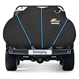 Fahrradabdeckung für Transport von 2 Fahrrädern - Wemjaly 900D Heavy Duty Fahrradhüllen...