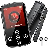 OGVDOE MP3 Player Bluetooth 5.4 Sport 128GB mit 1,54 Zoll TFT Farbbildschirm, Mini Musik Player mit...