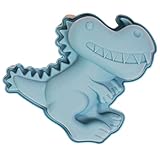 Silver-Stage Dino Backform blau Dinosaurier Kuchenform für backen Kindergeburtstag Silikonform für...