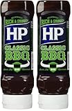 HP BBQ Sauce Classic, Kopfsteher-Squeezeflasche, 400 ml (Packung mit 2)