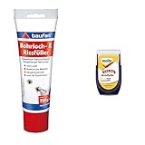 Baufan 4016215101421 Bohrloch- und Rissfüller Spachtelmasse, weiß & MOLTO S.O.S. EASY WANDFARBE...