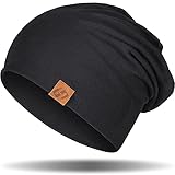 HASAGEI Mütze Damen Leicht Weich Unisex Slouch Beanie Elastisch Mütze Herren für alle...