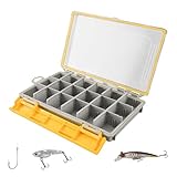 Köderbox, Organizer für Angelkasten, verstellbare Trennwände, Aufbewahrung von Aufräumen,...