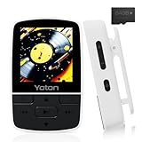 Yoton MP3-Player mit Bluetooth 5.2, 64 GB Speicher, kompakter HiFi-Musikplayer mit Sportclip,...