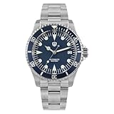 watchdives WD5513 Vintage Sub Dive Uhr, PT5000 Automatische Uhren 38mm Saphirglas Armbanduhr 200m...