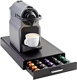 Amazon Basics 1 Schubladenbox zur Aufbewahrung von Nespresso Originalline Kaffeekapseln, Kunststoff,...