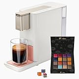 Tchibo Qbo ICONIC Pantone™ Premium Kapselmaschine inkl. 16 recyclebare Qbo Kapseln für Espresso,...