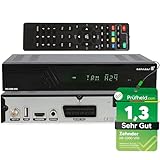 [ Test SEHR GUT, Note 1.3 *] Zehnder HX 2300 VFD Sat Receiver mit Aufnahmefunktion, HD fähig, Full...
