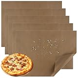 Dauerbackfolie, 5er Set Backpapier Wiederverwendbar, 30 x 40cm Dauerbackfolie für Backofen,...