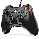 Diswoe Controller für Xbox 360, Gamepad Joystick mit Kabel, USB Gamepad Wired Controller, PC Wired...