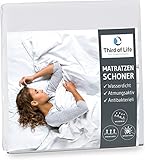 100% wasserdichter Matratzenschoner | Hygienische und atmungsaktive Matratzenauflage | Anti-Allergie...