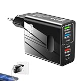 USB-Typ-C-Ladestecker - 65-W-Reiseladegerät mit Schnellladefunktion und Mehreren...