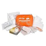 Moto112+ Verbandtasche Motorrad, Verbandskasten Motorrad zur Erstversorgung, Erste Hilfe Set...