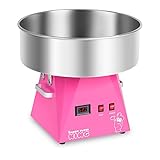 Royal Catering RCZK-1030-W-R Zuckerwattemaschine Profi Zuckerwatte Automat (1030 W, 1 Portion / 30...