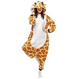 LABULA Onesie Tier Erwachsene Unisex Tieroutfit Cosplay Pyjamas Karneval kostüm,Onesie-1,S