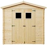 Holzhaus Gartenhaus TIMBELA M369 - Gartenschuppen Holz B236xL226xH218 cm/ 4.33 m2 Lagerschuppen für...