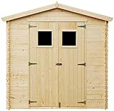 Holzhaus Gartenhaus TIMBELA M369 - Gartenschuppen Holz B236xL226xH218 cm/ 4.33 m2 Lagerschuppen für...