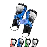 HUDORA Schienbeinschützer mit Knöchelschutz - Bequeme Schienbeinschoner mit Schaumstoff - Fußball...
