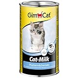 GimCat Cat-Milk Muttermilchersatz - Vitaminreiche Katzenmilch mit Taurin und Calcium - 1 Dose (1 x...