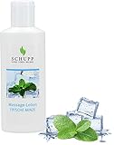 Schupp - Massage-Lotion Frische Minze - 200ml - Massage-Creme für gute Gleitfähigkeit - sanft...