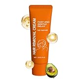 Enthaarungscreme | 22 g sichere, nicht reizende Creme für die Haarentfernung des Gesichts | Für...