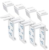 Klemmhalter für Klemmfix Rollo, Ancable Doppelrollo Ohne Bohren Ersatzteil Zubehör 4 Stück Set,...