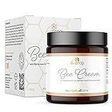 bedrop Bee Cream Bienengiftsalbe hochdosiert (kühlend & wärmend) - Bienengiftcreme mit Bienenwachs...