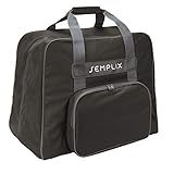 SEMPLIX Overlocktasche - Coverlocktasche 44x38x33 cm, für alle gängigen Overlock und Coverlock...
