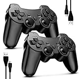 Hogdseirrs Bowei PS3 Controller kabellos, Double Shock Gamepad für Playstation 3, 6-Achsen Joystick...