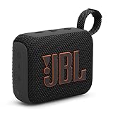 JBL GO4 Bluetooth Lautsprecher, USB C Aufladung, IP67 Staubdicht, Wasserdicht, App Kompatibel,...