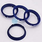 4 x ZENTRIERRINGE DISTANZRING für ALUFELGEN FZ06 63,3-58,1 mm CMS, DBV, Proline Wheels, Schmidt...