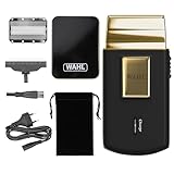 Wahl Travel Shaver Gold Edition- Schnurloser und wiederaufladbarer Elektrorasierer für Männer,...