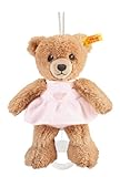 Steiff Schlaf-gut Bär Spieluhr - 20 cm - Teddybär mit Kleid - Kuscheltier für Babys - weich &...