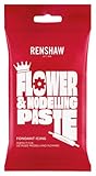 Renshaw Flower & Modelling Paste White 250g - Modellierpaste, Perfekt für Blumen, Blüten, Figuren...