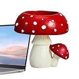 Kerzenständer in Blaugrün, Rot, 7 cm für die Dekoration des Zuhauses, Ständer aus...