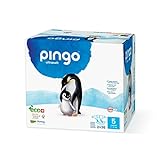 Biowindeln Pingo Größe 5 Junior (12-25 kg) – Box mit 2 x 36