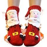 Generisch Wintersocken, Bunte Bodenfußwärmer – Warme Damensocken | Für Familie, Freunde,...