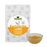 Schecker - Knochenbrühe für Hunde vom Lamm - Futtertopping für Hunde - 12x100ml - Brühe einfach...