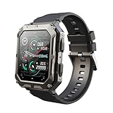 Remingtape C20 Pro Smartwatch, Sprachassistent, BT, Kabelloser Anruf, Business, Outdoor, Sport,...