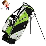 Golf-Standtasche mit 6-Wege-Trennwand, Golfschlägertaschen für Damen und Herren,Leichte...