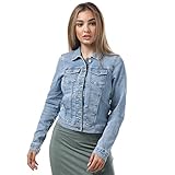 ONLY Damen Jacke 15243147 Light Blue Denim M