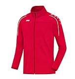 JAKO Herren Trainingsjacke Classico, Rot, L